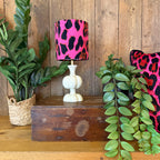 Neon Leopard Dinky Lampshades