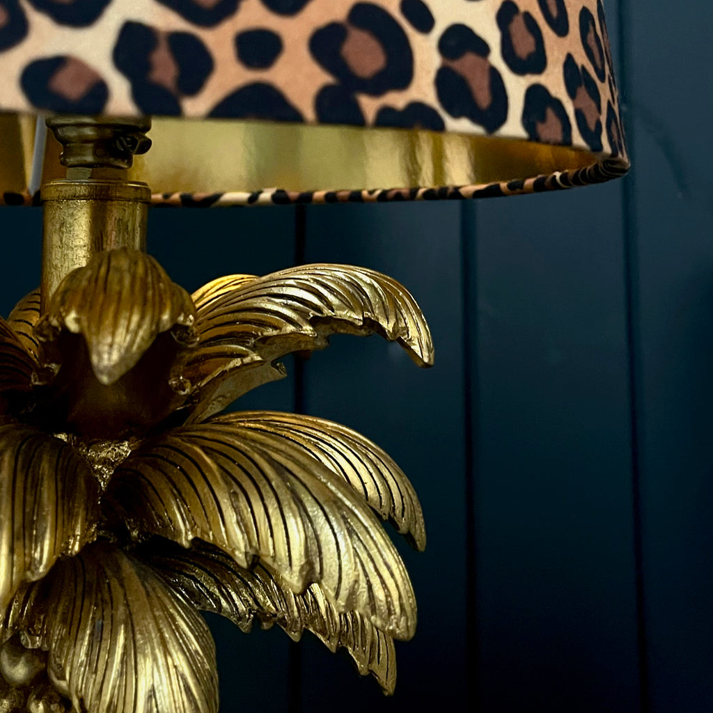 Love Frankie wild leopard French drum lampshade