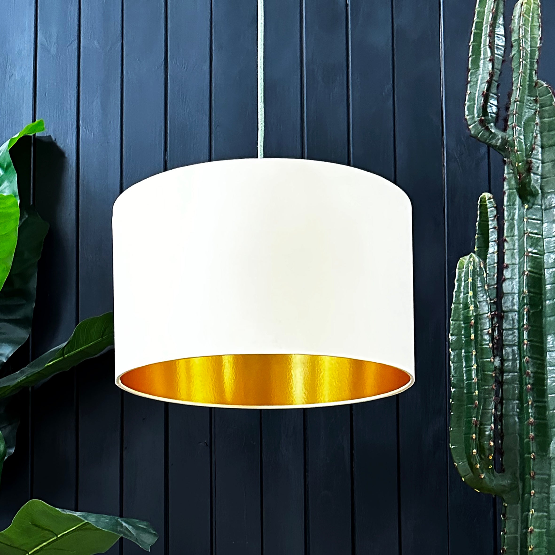 love frankie parchment cotton and gold lining