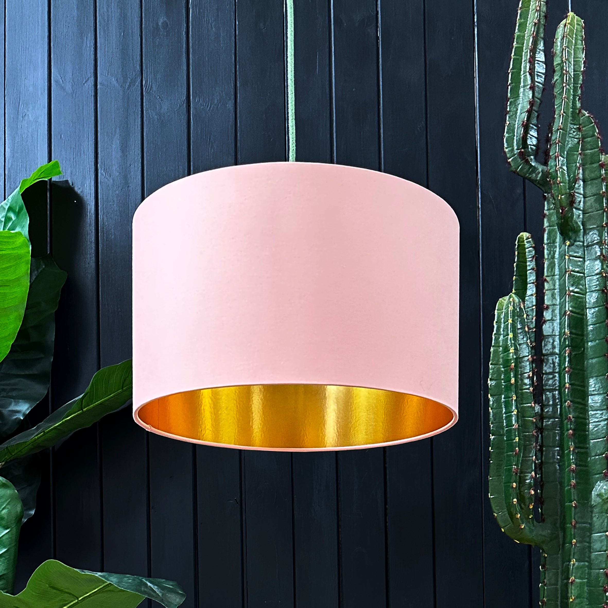 love frankie peach cotton and gold lining