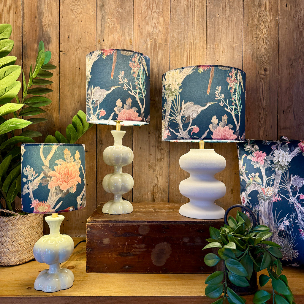 Peony in Dusk Dinky Lampshades