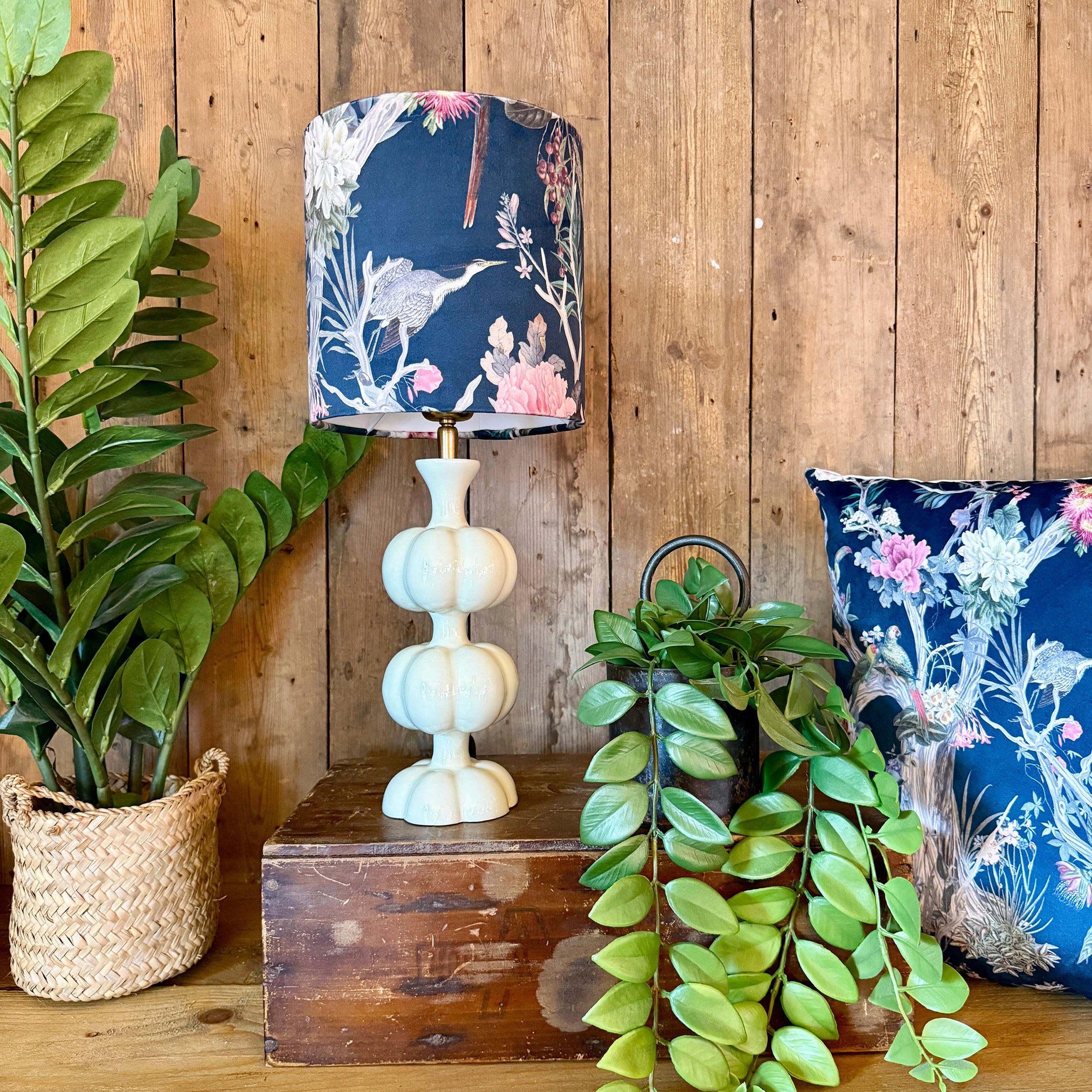 Peony in Dusk Dinky Lampshades