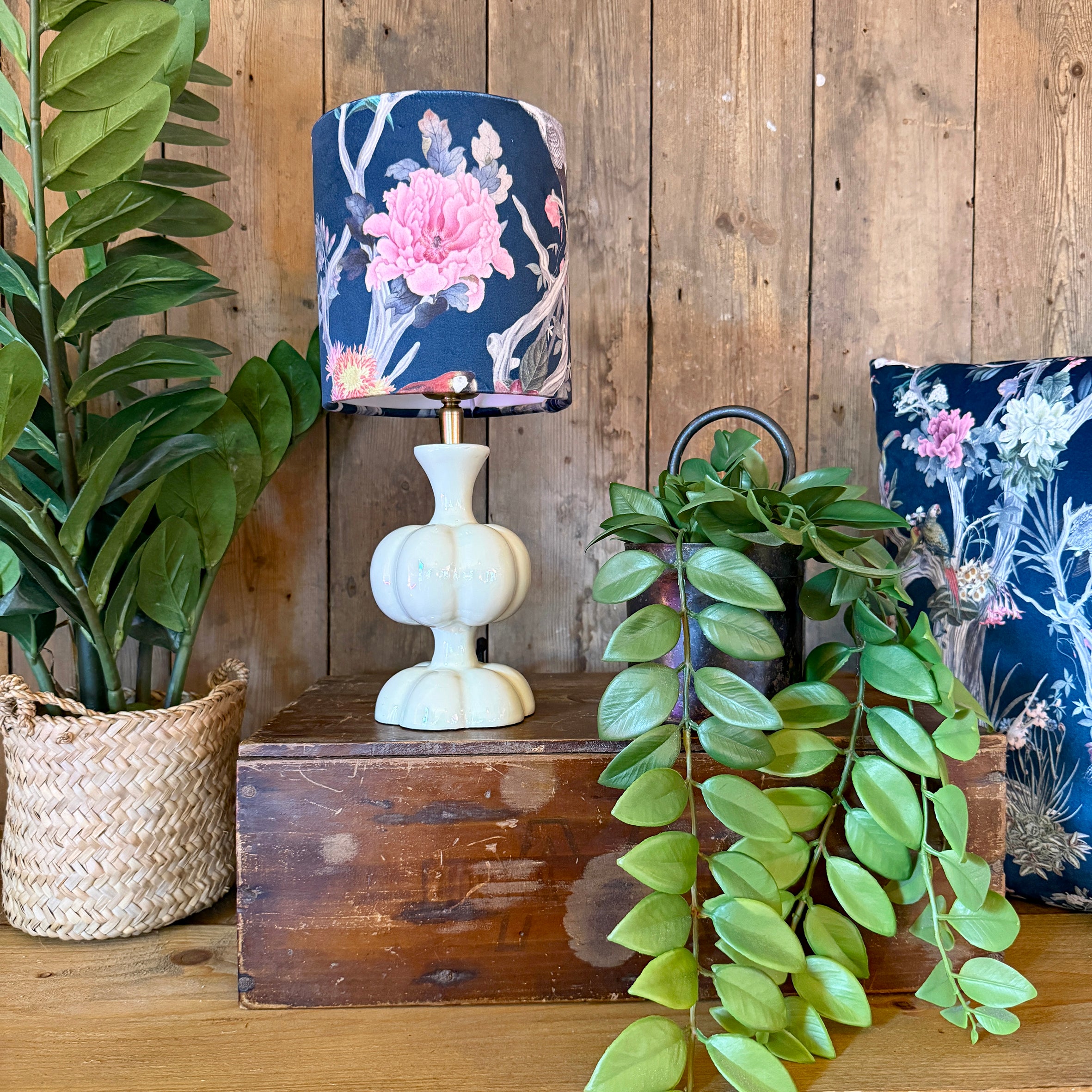 Peony in Dusk Dinky Lampshades