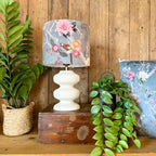 Peony in Shingle Dinky Lampshades