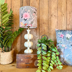 Peony in Shingle Dinky Lampshades