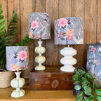 Peony in Shingle Dinky Lampshades