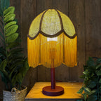 Matt Plum Stem Table Lamp