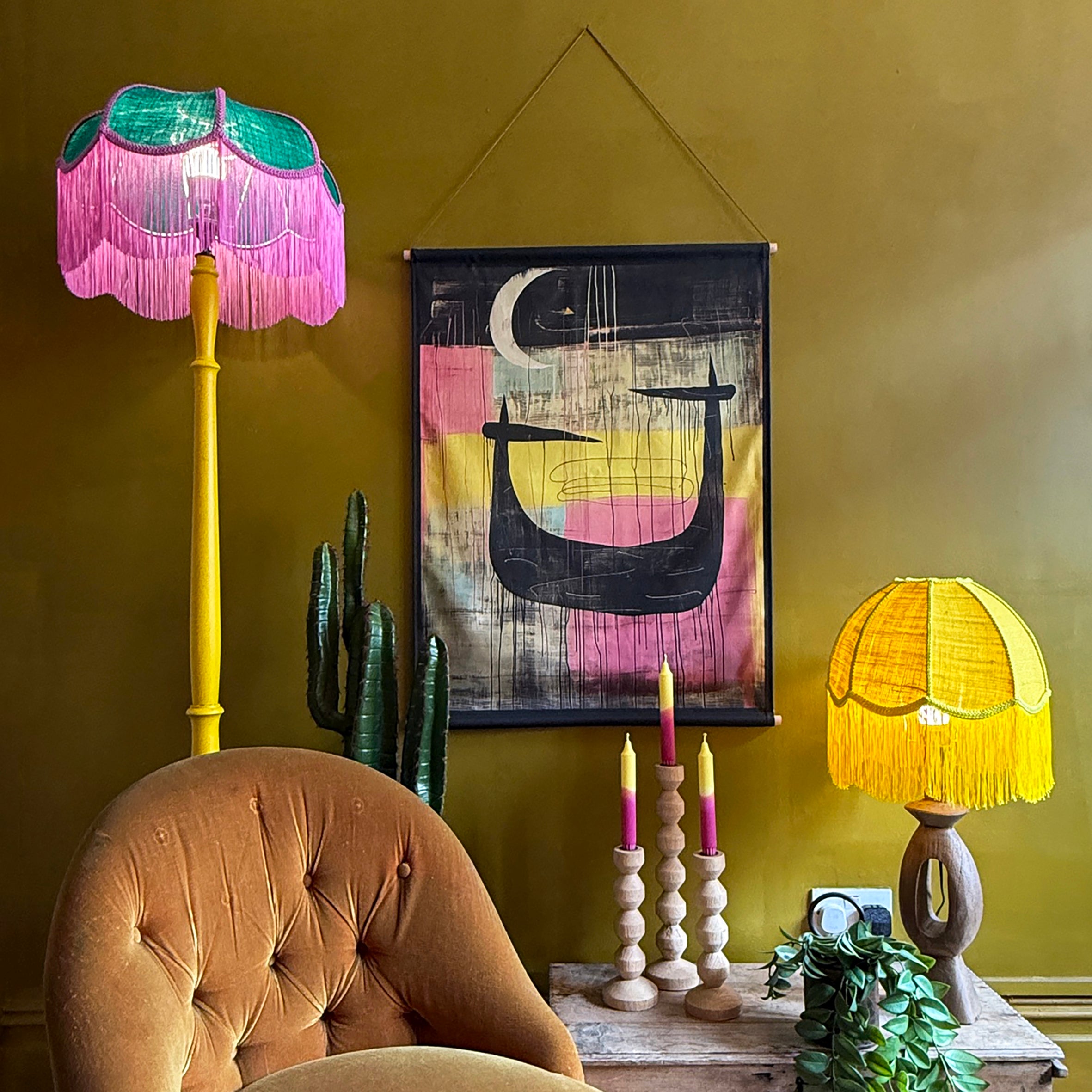 The Quiet Crossing Wall Hanging