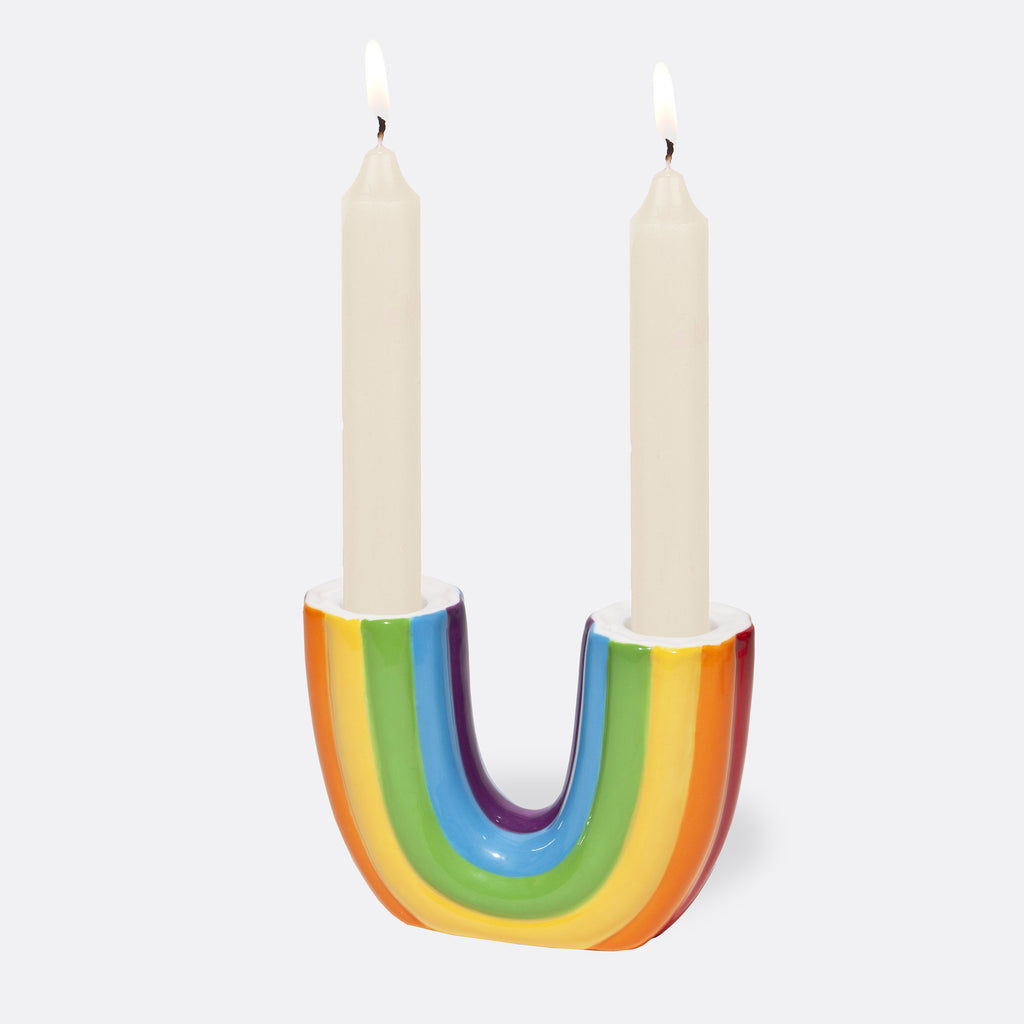 Rainbow Candle Holder