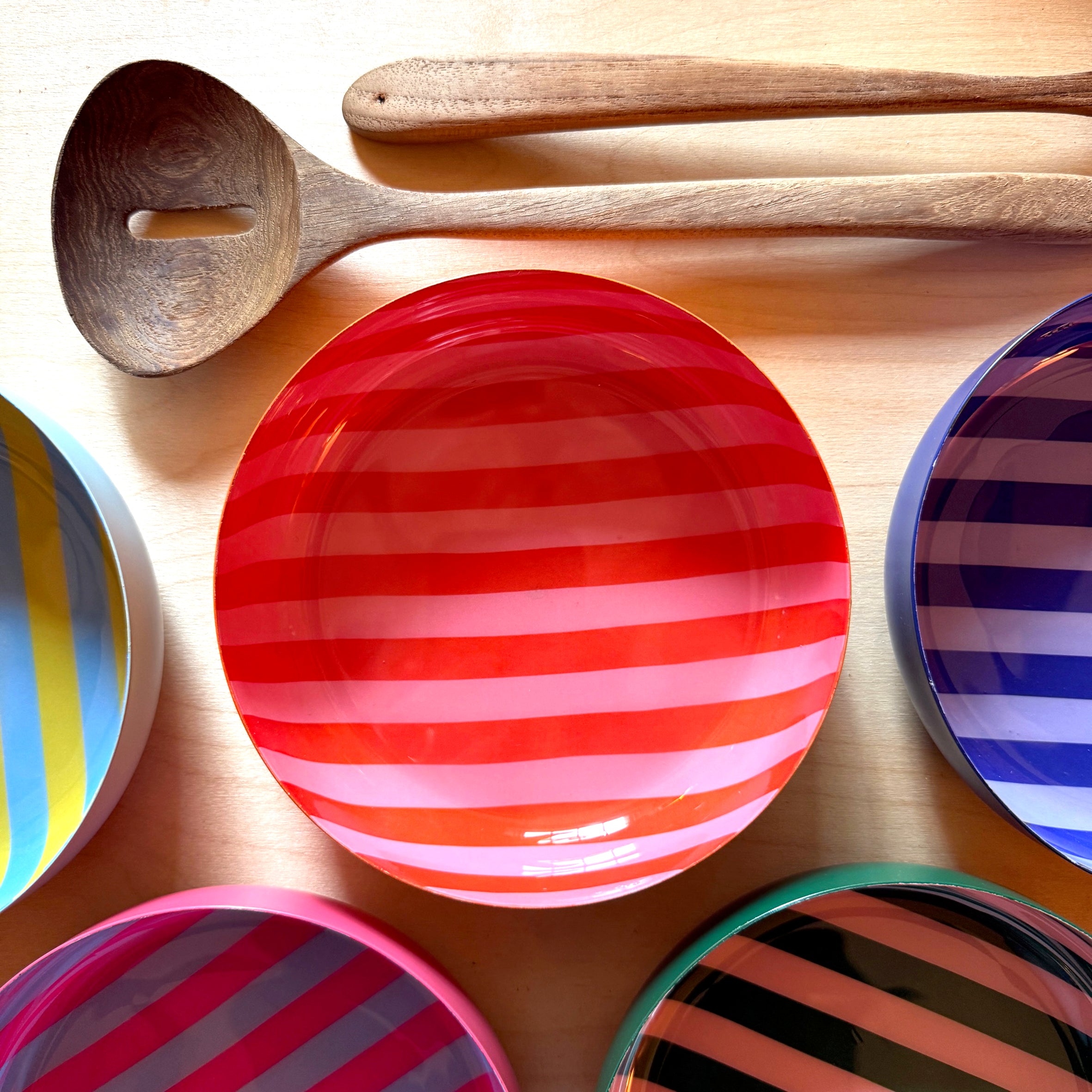 Small Stripy Bowls - 5 Colours Available