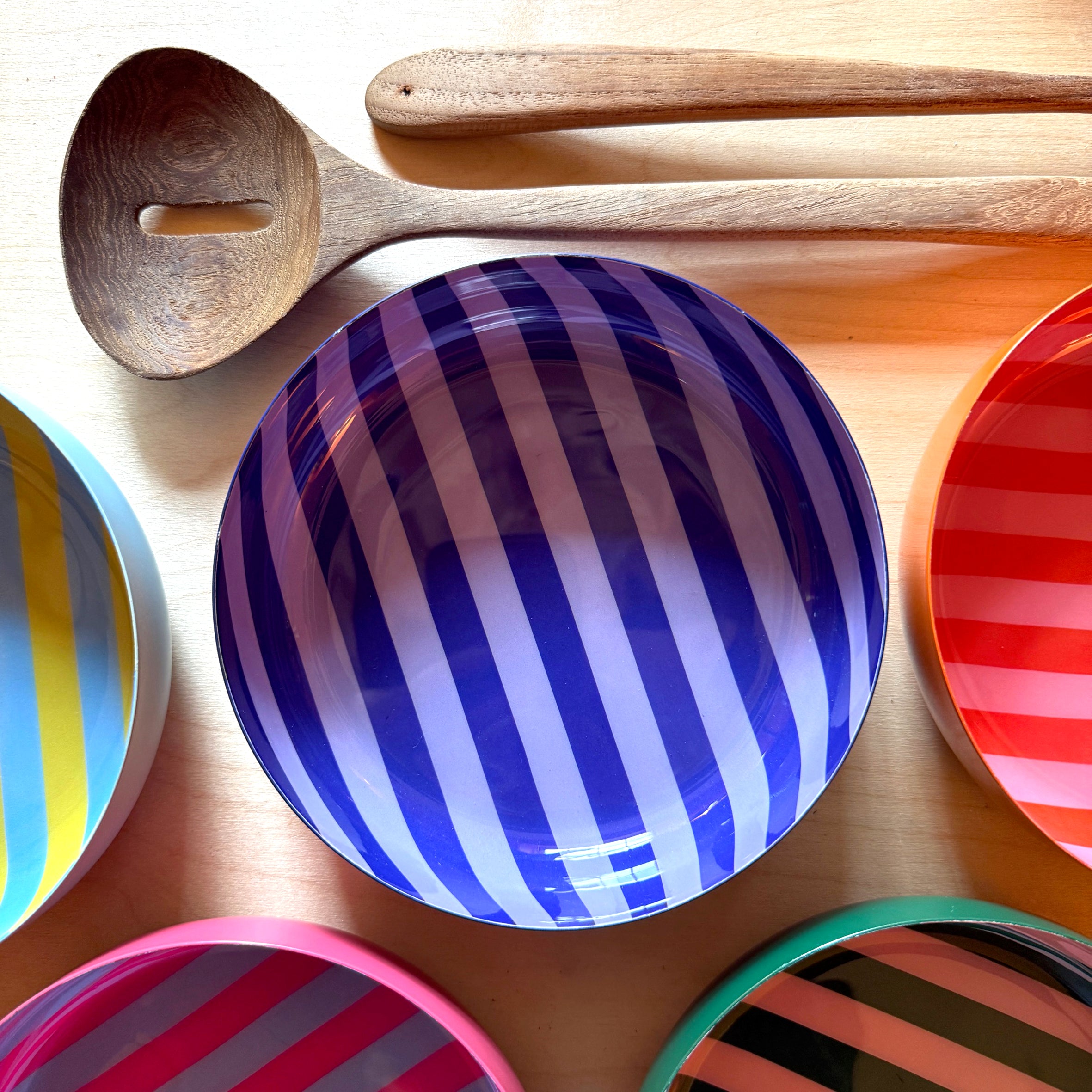 Small Stripy Bowls - 5 Colours Available