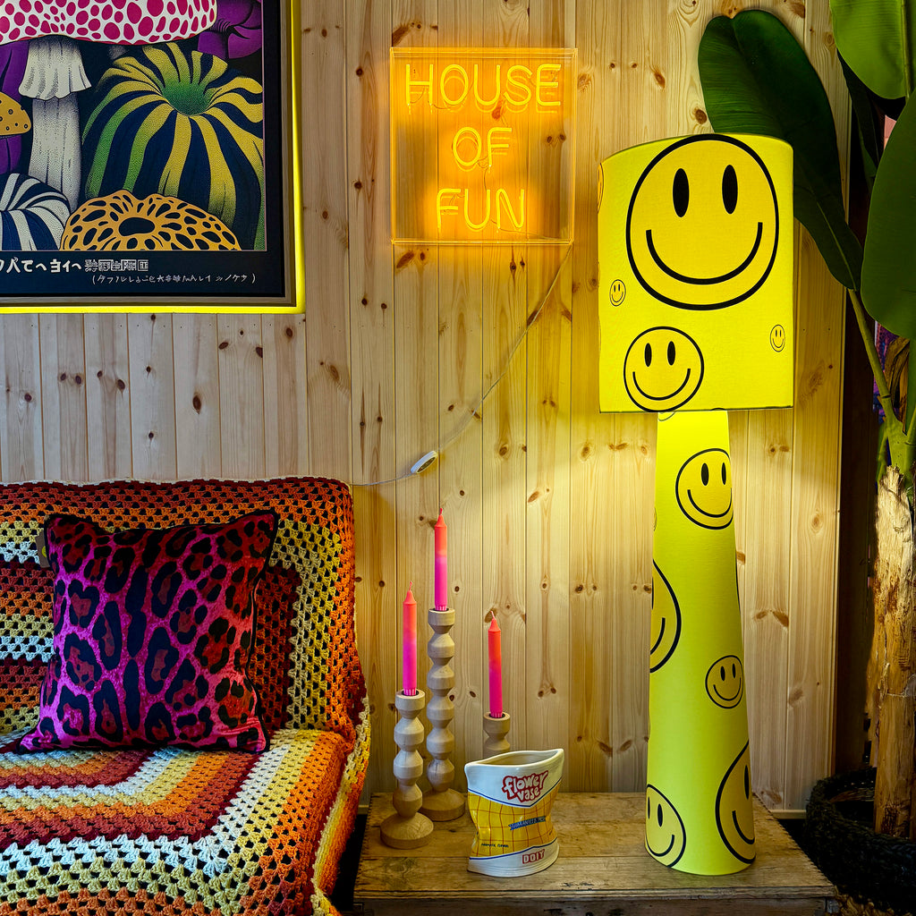 Acid Drops Smiley Face Portable Lamps