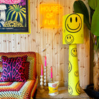 Acid Drops Smiley Face Portable Lamps