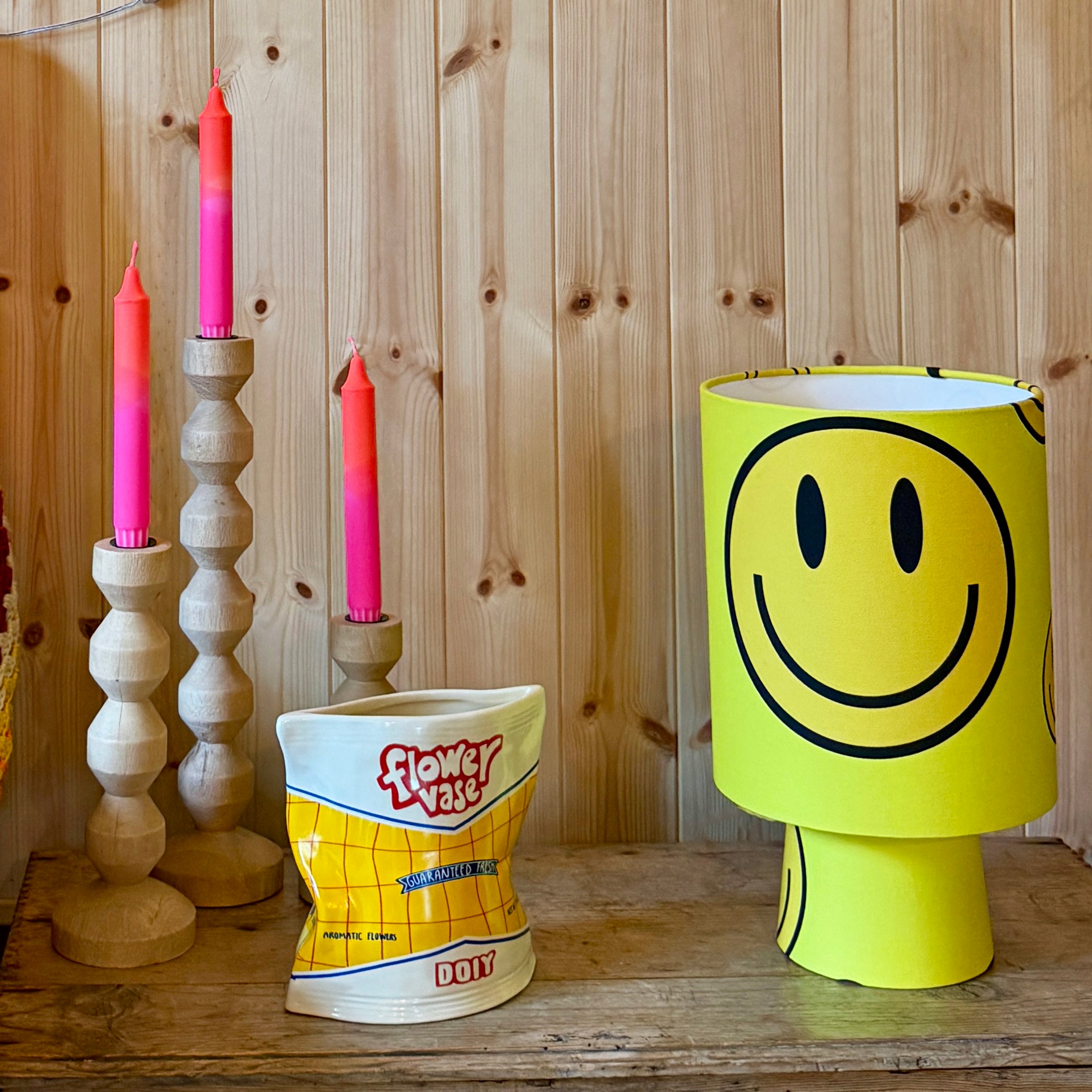 Acid Drops Smiley Face Portable Lamps