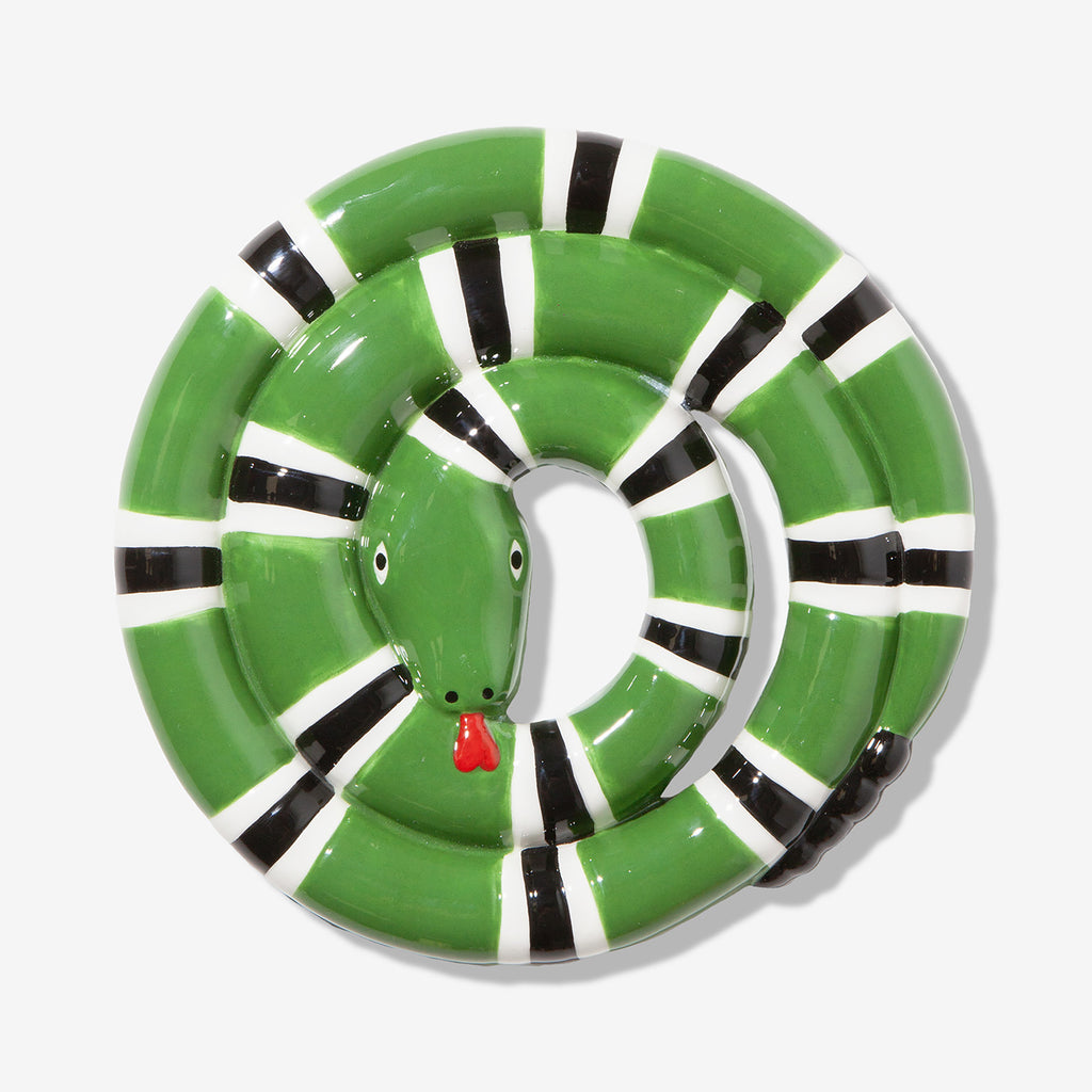 Snake Trivet - Green