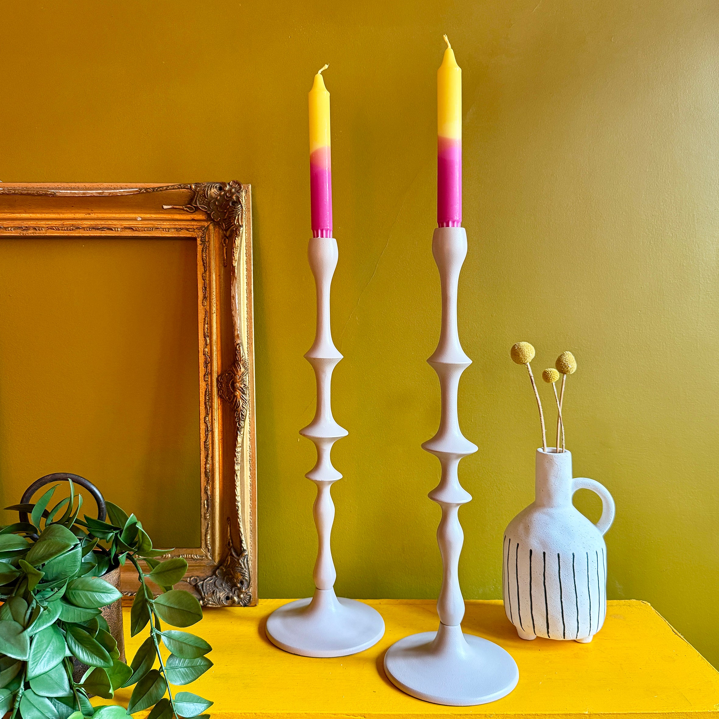 Love Frankie spindle candle holder forest mushroom