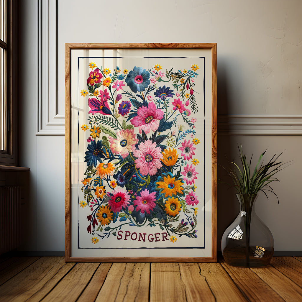 Sponger Art Print - Framing Options Available