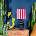 Big Stack Table Lamp - Ebony