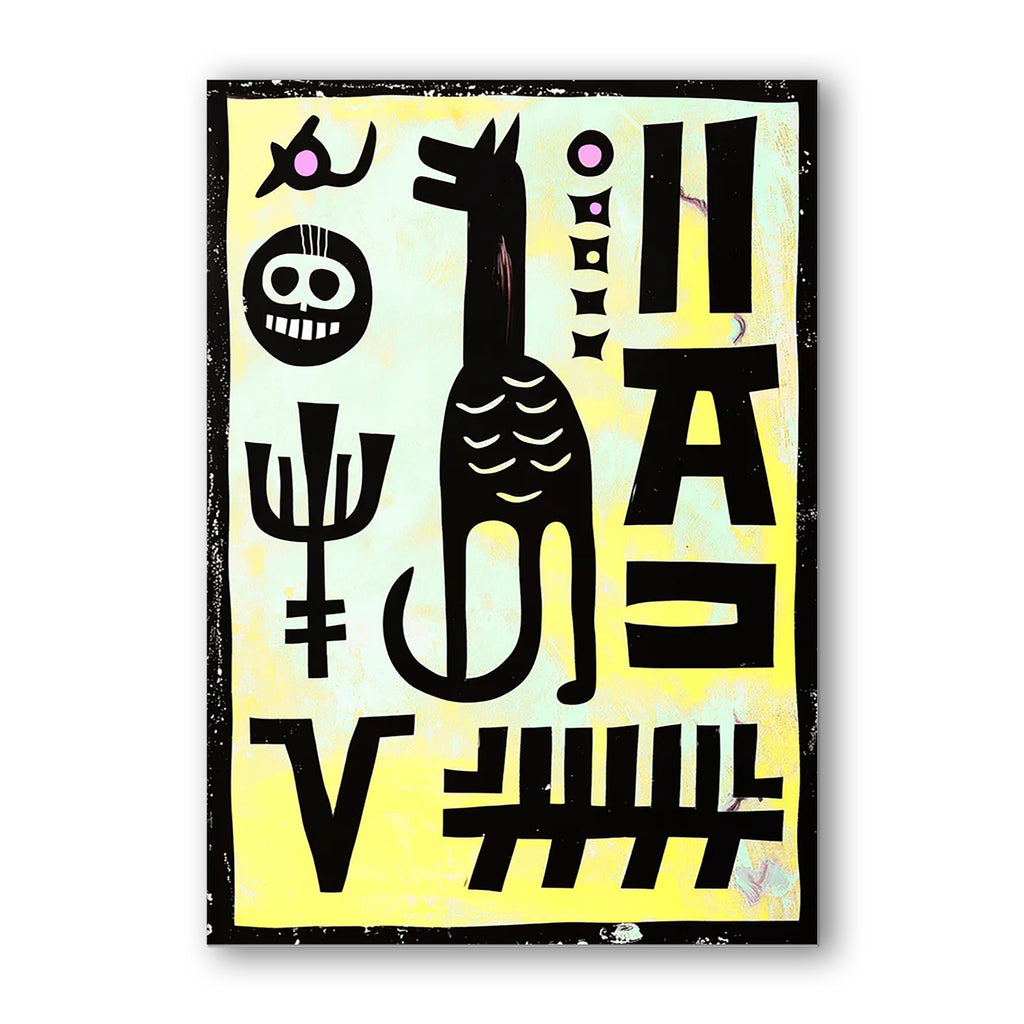 love Frankie the guardian donkey art print