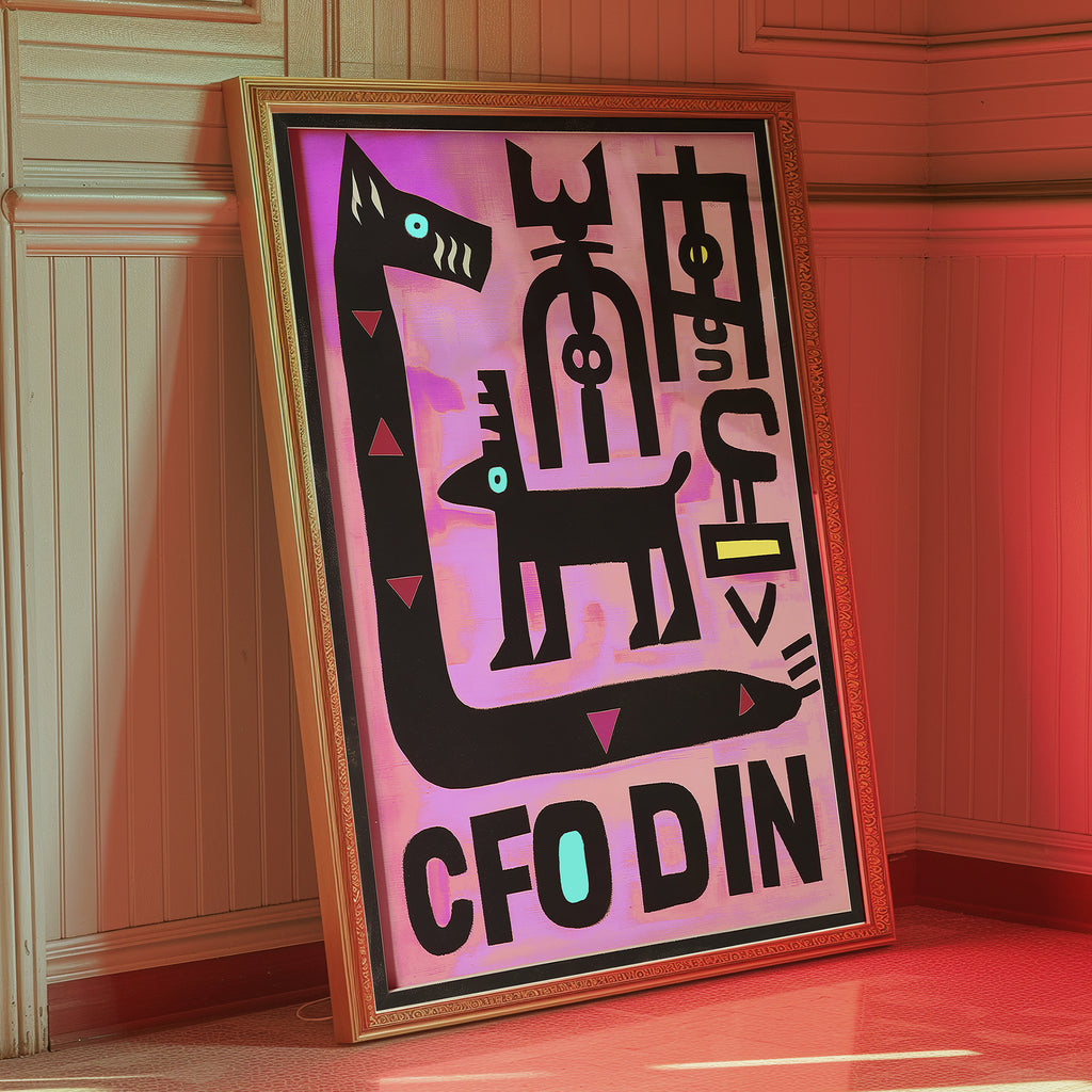 The Snake - Protector Art Print from Love Frankie