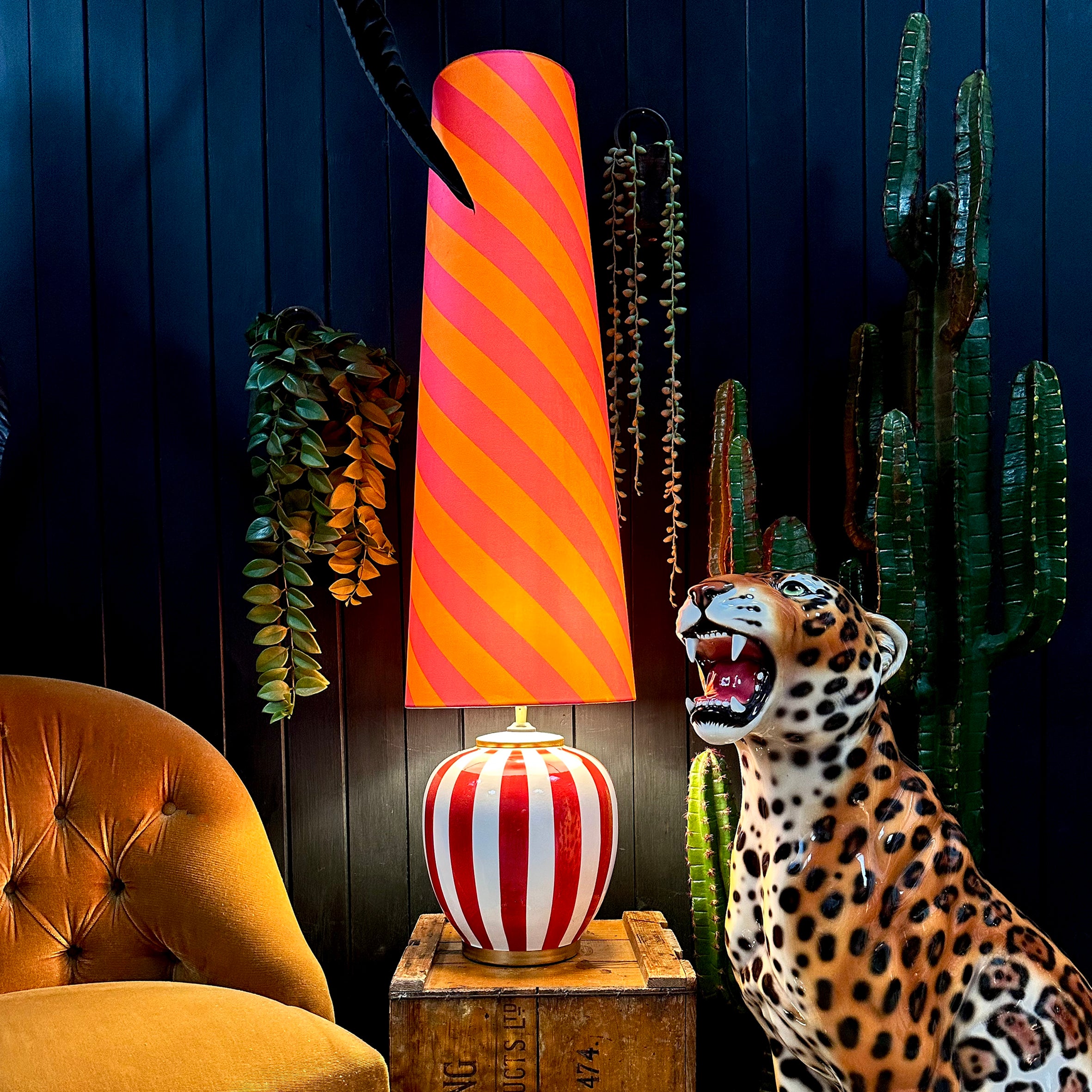 love frankie tutti frutti cone lampshade