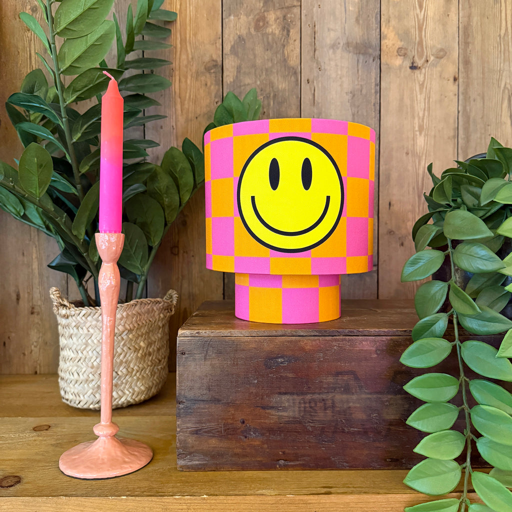 Checkmate Smiley Glow Lamps in Tutti Frutti
