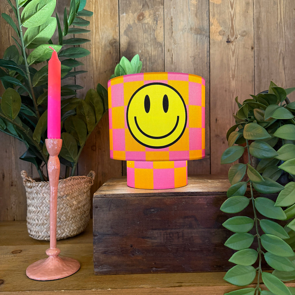 Checkmate Smiley Glow Lamps in Tutti Frutti