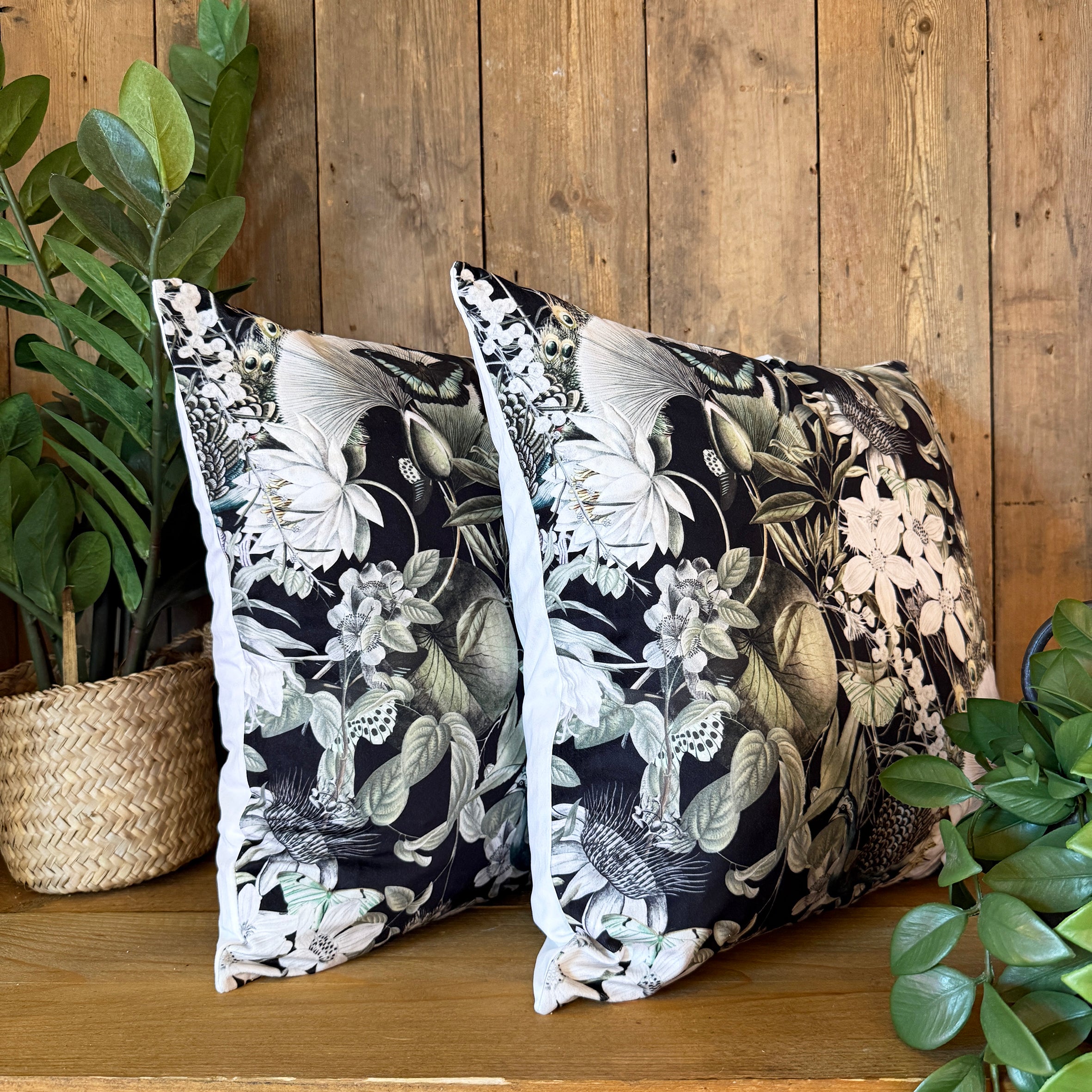 Utopia Cushions in Onyx