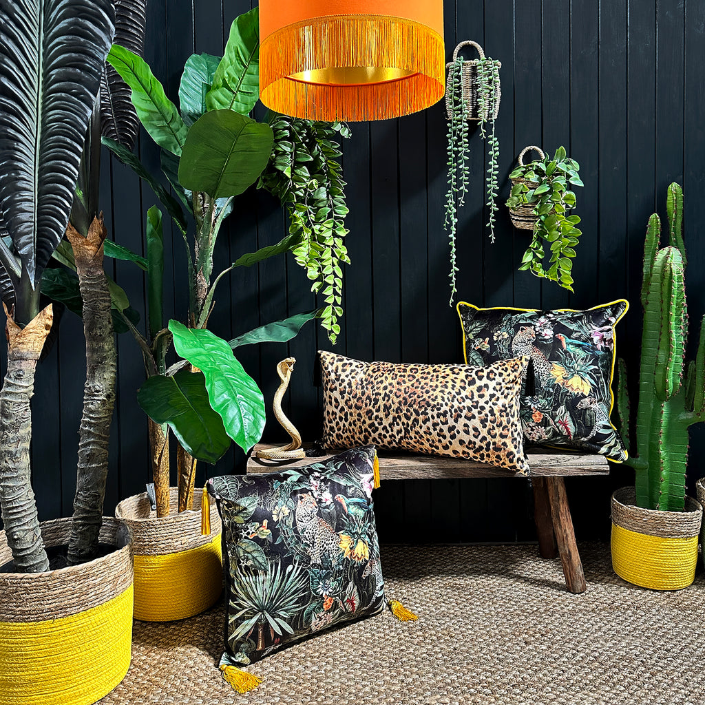 Love Frankie velvet cushions