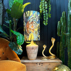 love frankie big cat tube lampshade in flint