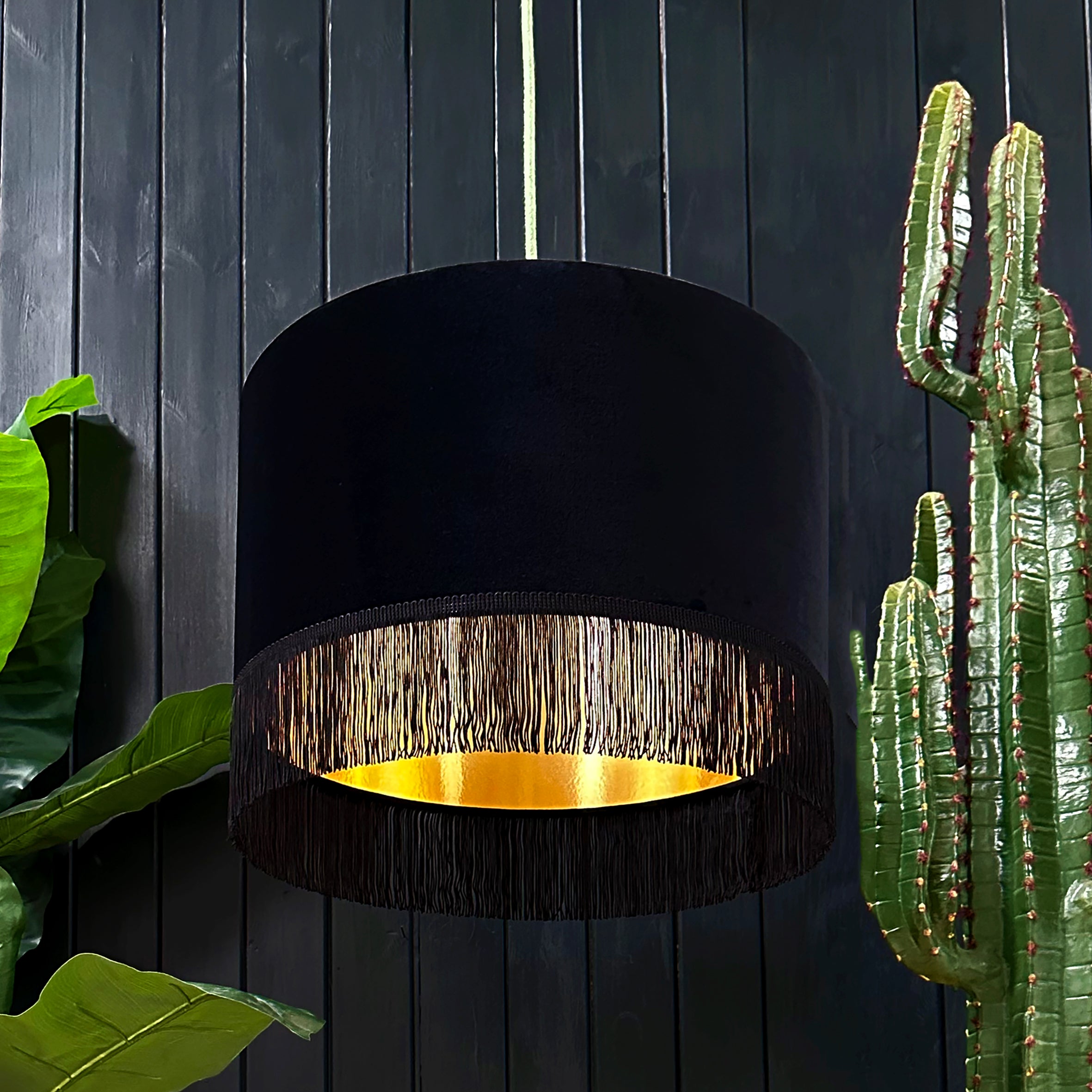 love frankie black velvet and gold lining