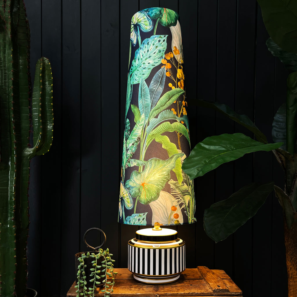 Rainforest Oversized Cone Lampshades