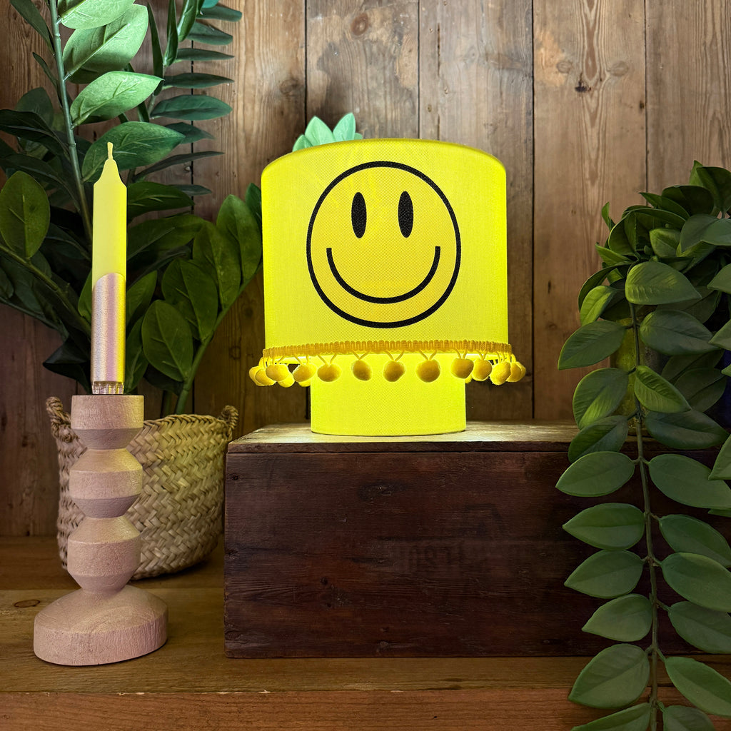 Smiley Glow Lamps in Sunshine Yellow