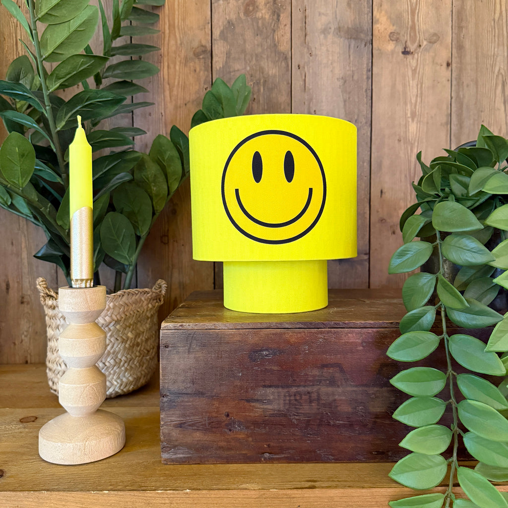 Smiley Glow Lamps in Sunshine Yellow