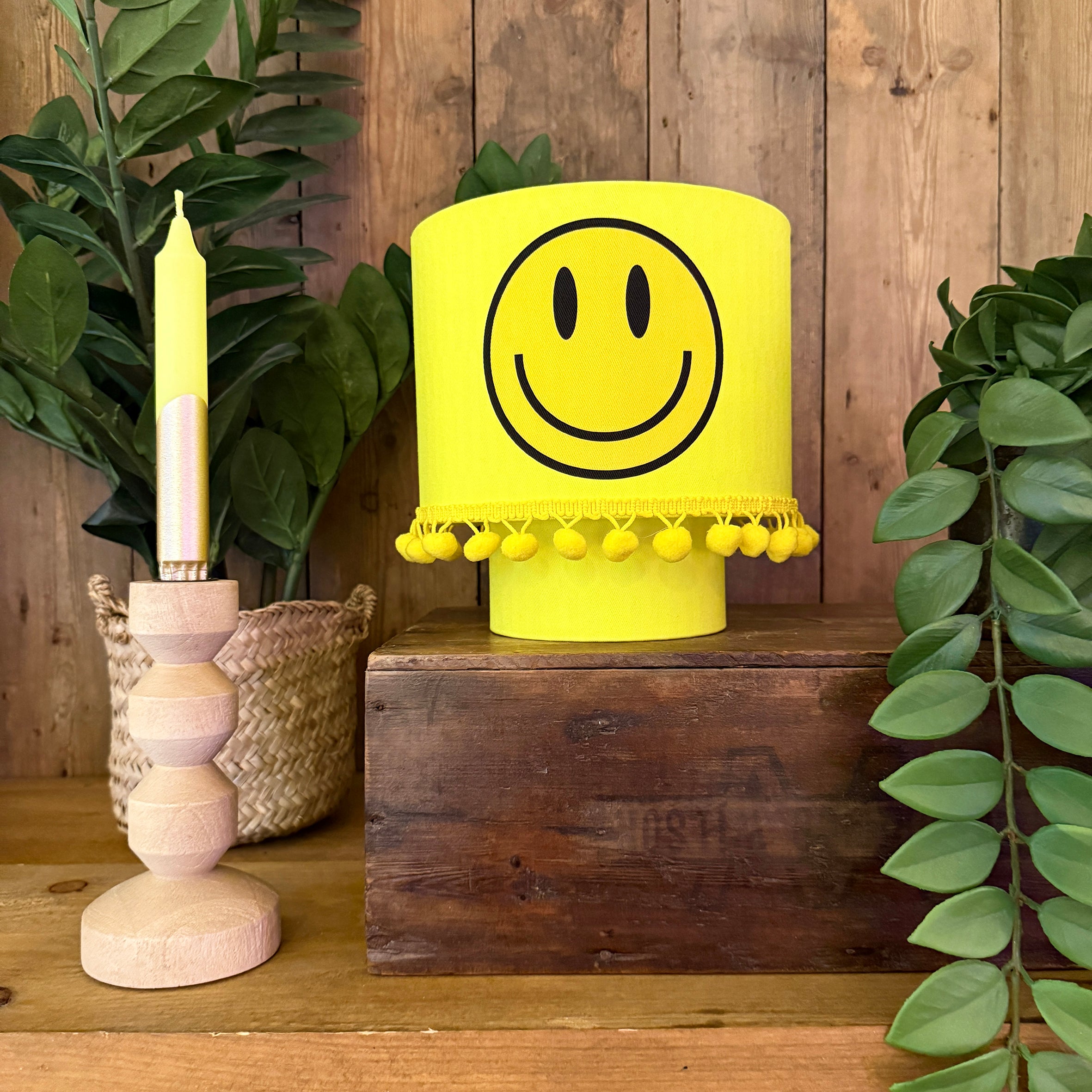 Smiley Glow Lamps in Sunshine Yellow