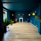 Delilah – Sunburst Yellow Fringed Soft Shade | Statement Lighting | Featured here in the Love Frankie Event Space.