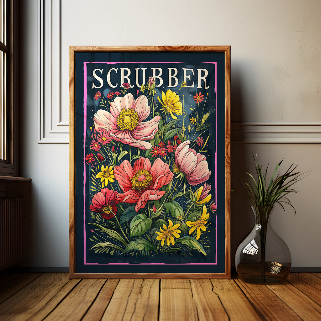 Scrubber Art Print - Framing Options Available