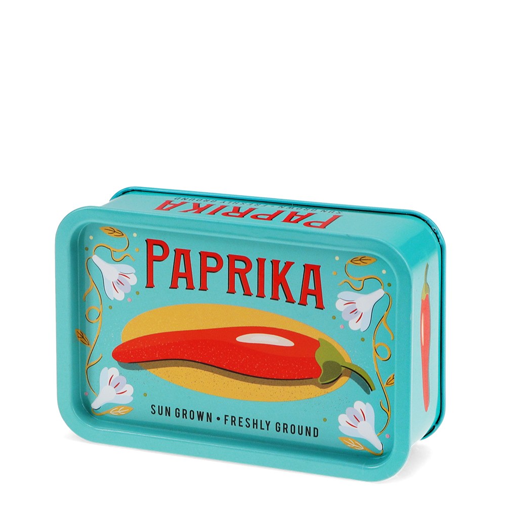Paprika Storage Tin
