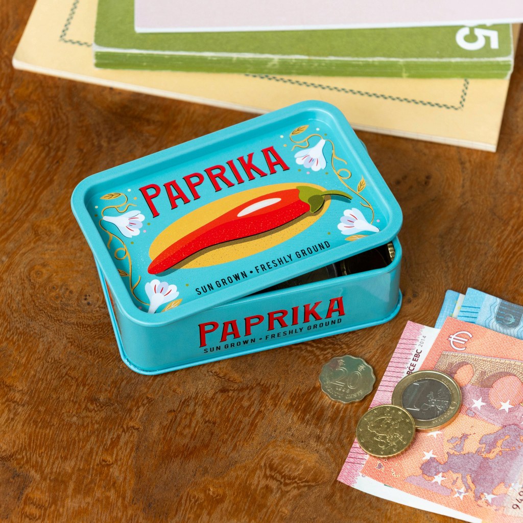 Paprika Storage Tin