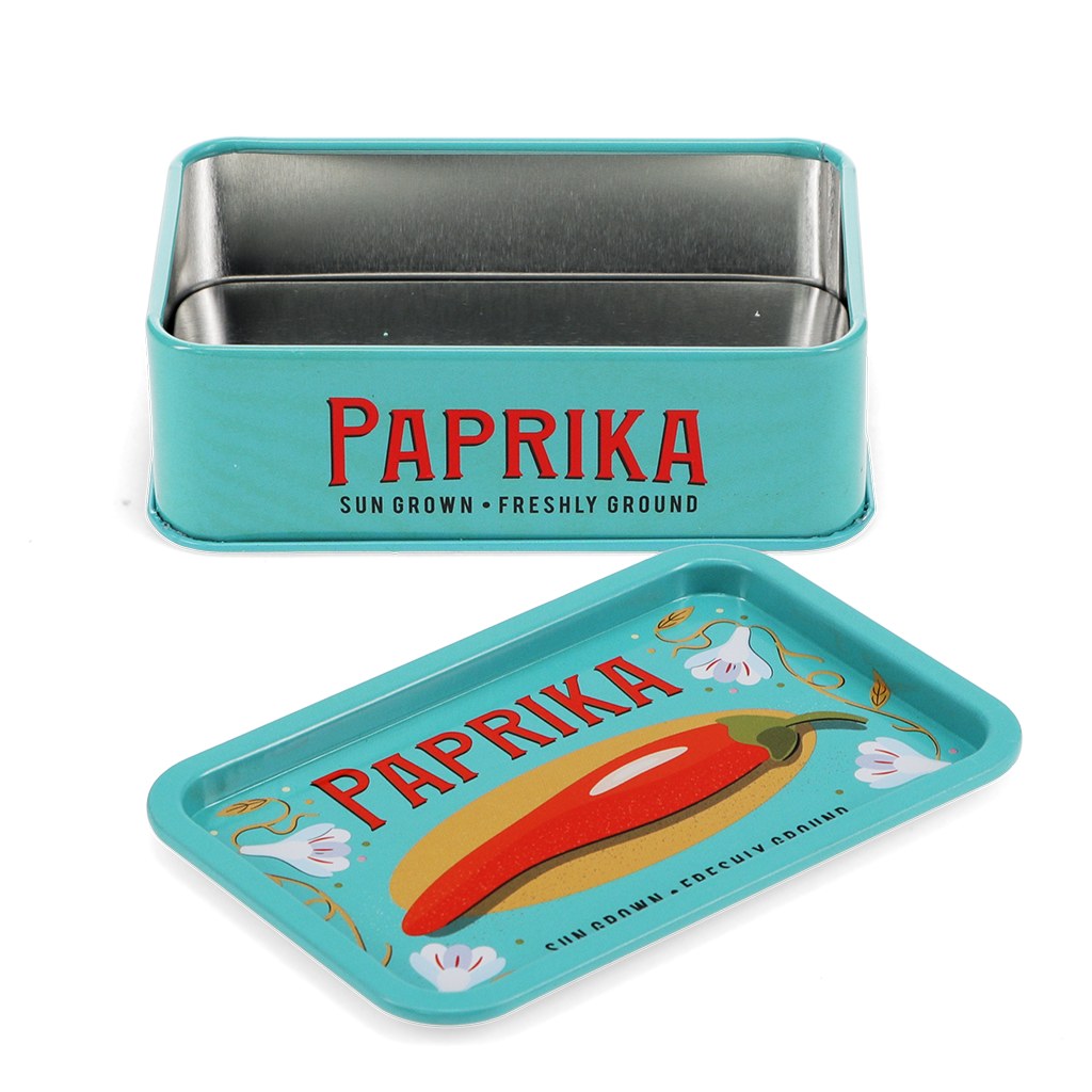 Paprika Storage Tin