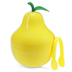 Pear Ice Bucket with Lid & Tongs