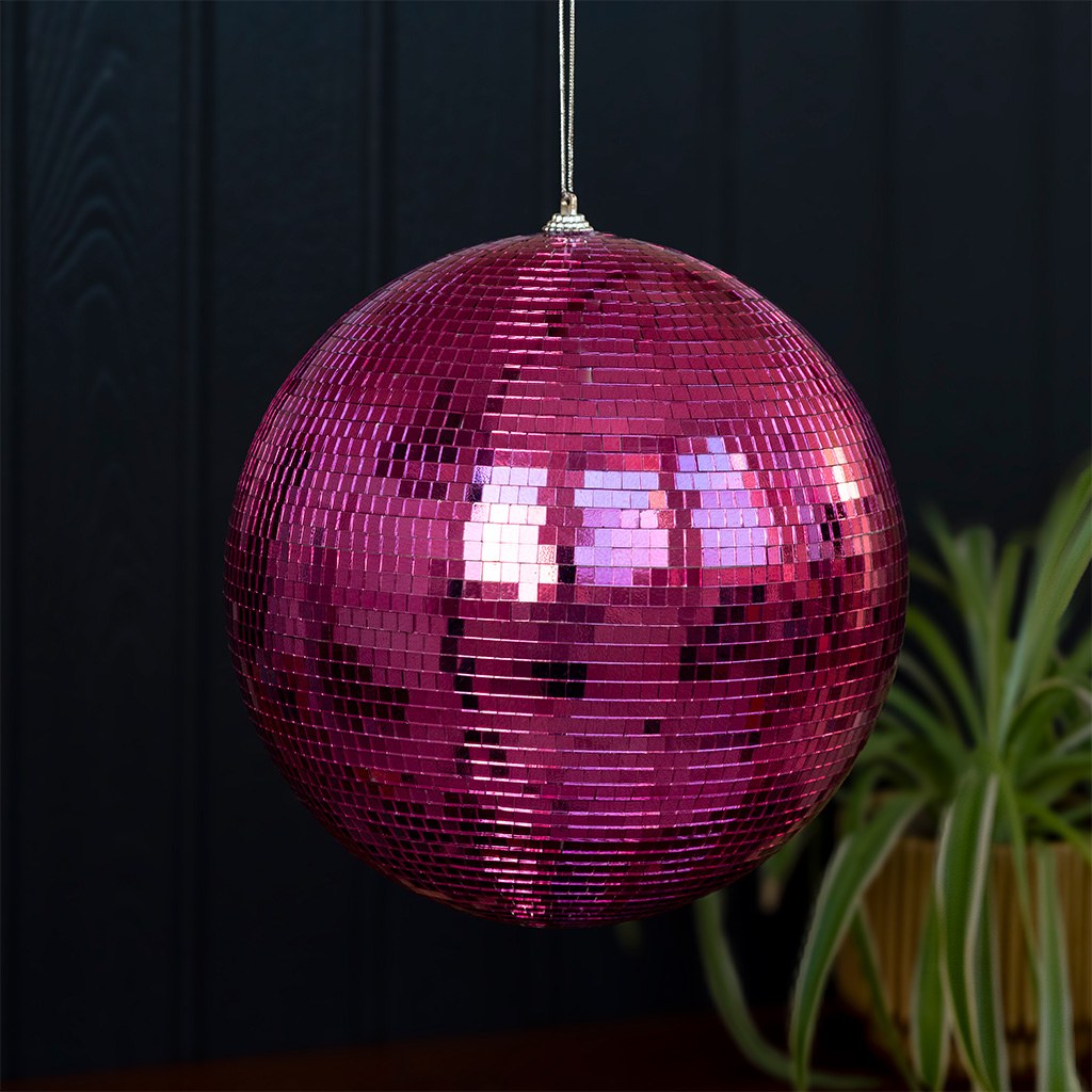 Pink Disco Balls - 3 sizes Available