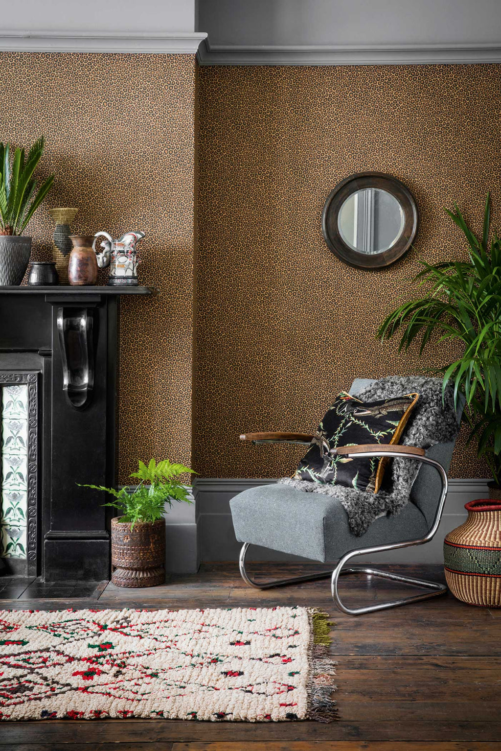 Cole & Son Ardmore Collection Senzo Spot Wallpaper - True Leopard - 6028