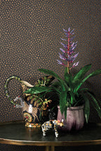 Cole & Son Ardmore Collection Senzo Spot Wallpaper - Charcoal - 6032