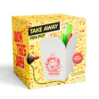 Chinese Takeaway Pen Pot Desk Tidy