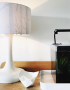 Love Frankie Silhouette Lampshade using cole & Son The Woods wallpaper