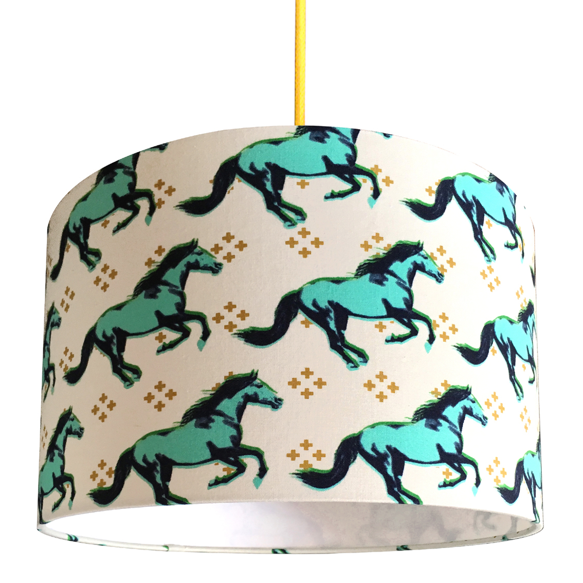 Wild Horses Handmade Lampshade Love Frankie Wild Horses Handmade Lampshade Love, Horse Themed Lamp Shades