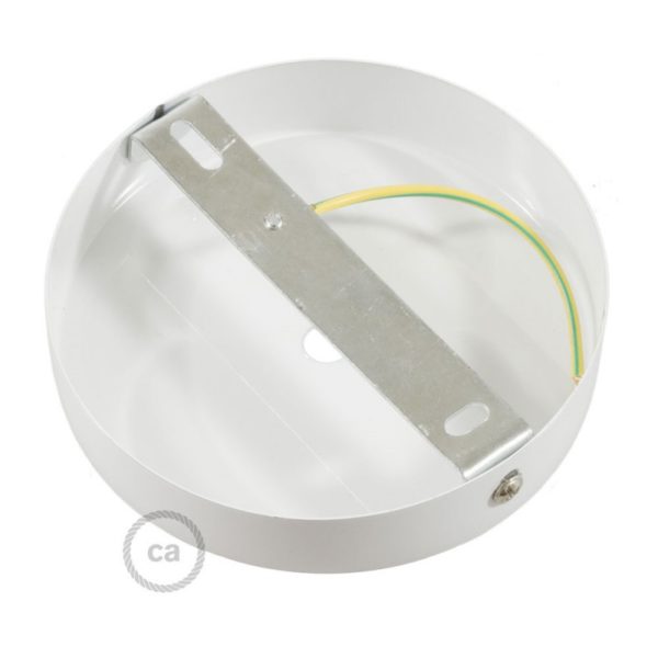 Matt White Metal Ceiling Rose Fittings