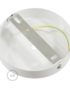 Matt White Metal Ceiling Rose Fittings
