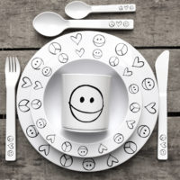 melamine tableware set for kids